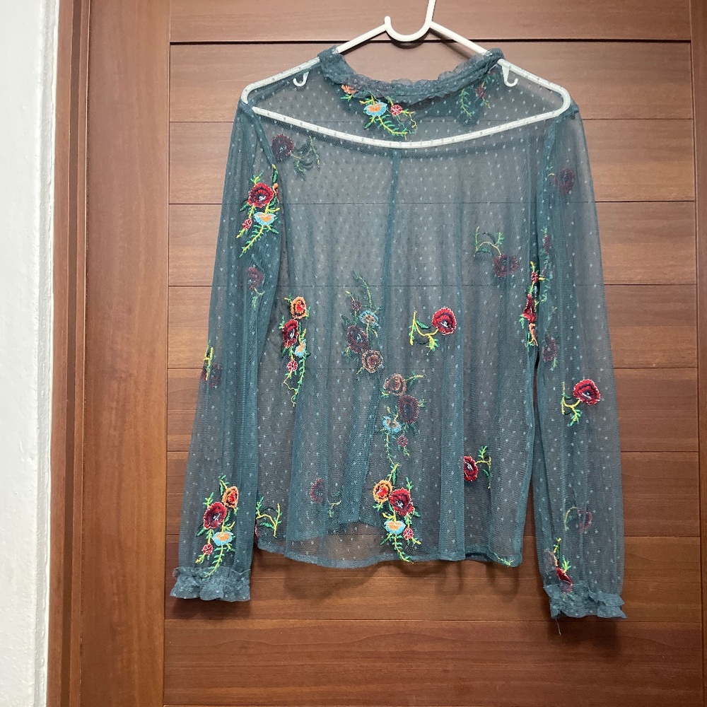 Zara lace top